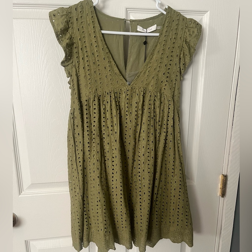 Vici NWT Small Olive Romper